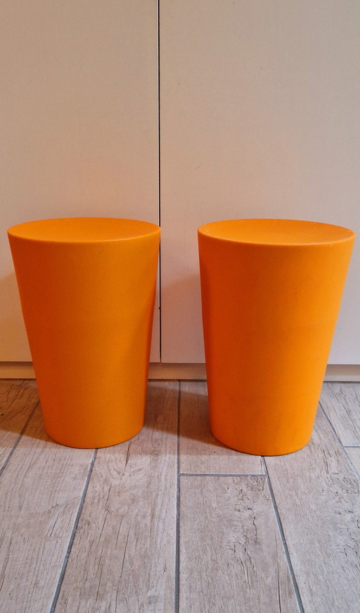 2x Tabouret Container Moooi Par Marcel Wanders