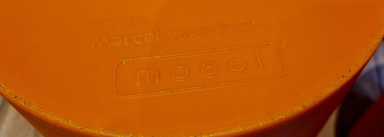 Image 1 of 2x Tabouret Container Moooi Par Marcel Wanders