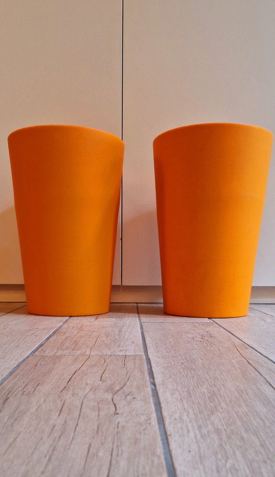 Image 1 of 2x Tabouret Container Moooi Par Marcel Wanders