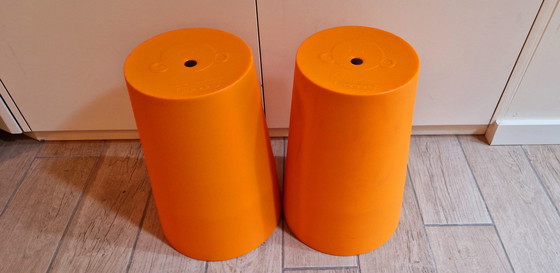 Image 1 of 2x Tabouret Container Moooi Par Marcel Wanders