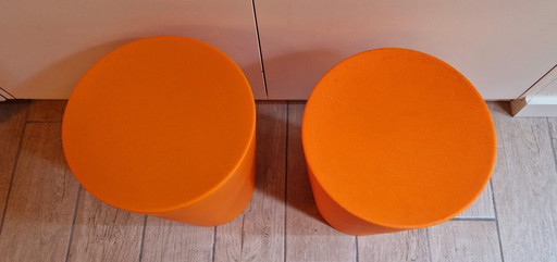 2x Tabouret Container Moooi Par Marcel Wanders