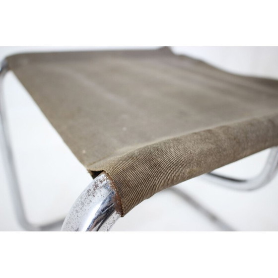 Image 1 of Chaise Bauhaus vintage en chrome par Mart Sam, 1930