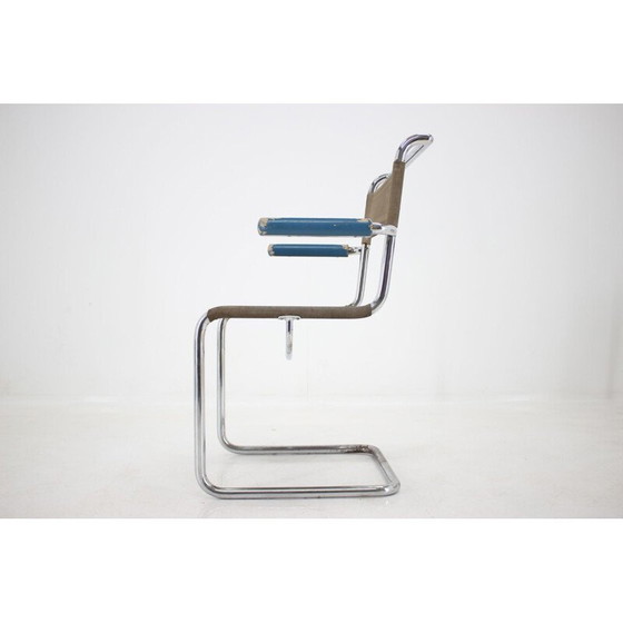 Image 1 of Chaise Bauhaus vintage en chrome par Mart Sam, 1930