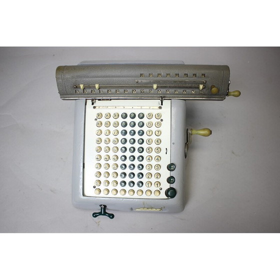 Image 1 of Calculatrice vintage Nisa, Tchécoslovaquie 1958