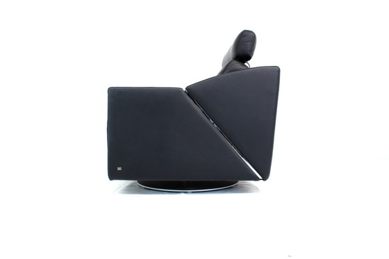 Image 1 of As New ! Rolf Benz 350 Lounge Chair / Fauteuil avec cuir premium, Orig. Price 2900,- Euro