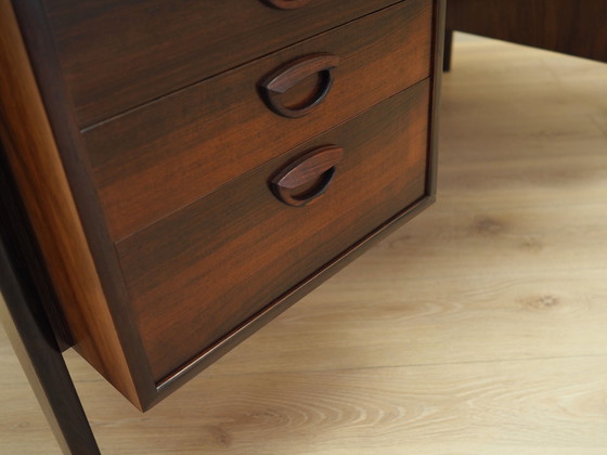 Image 1 of Bureau en bois de rose, Design danois, 1970S, Designer : Kai Kristiansen