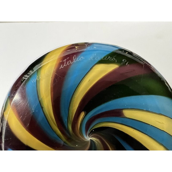 Image 1 of Vase vintage "Klee" de Laura de Santillana pour Venini, années 1984