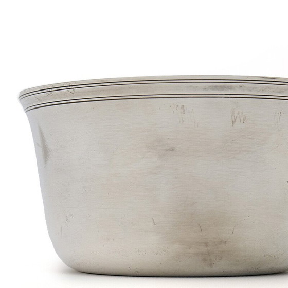 Image 1 of Bol en métal argenté Hermès, 1980