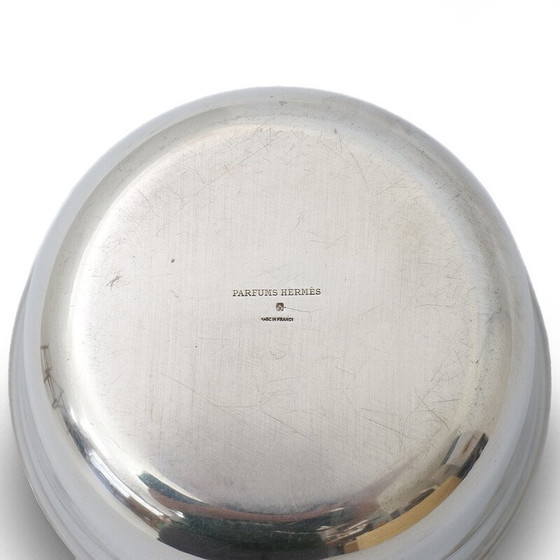 Image 1 of Bol en métal argenté Hermès, 1980