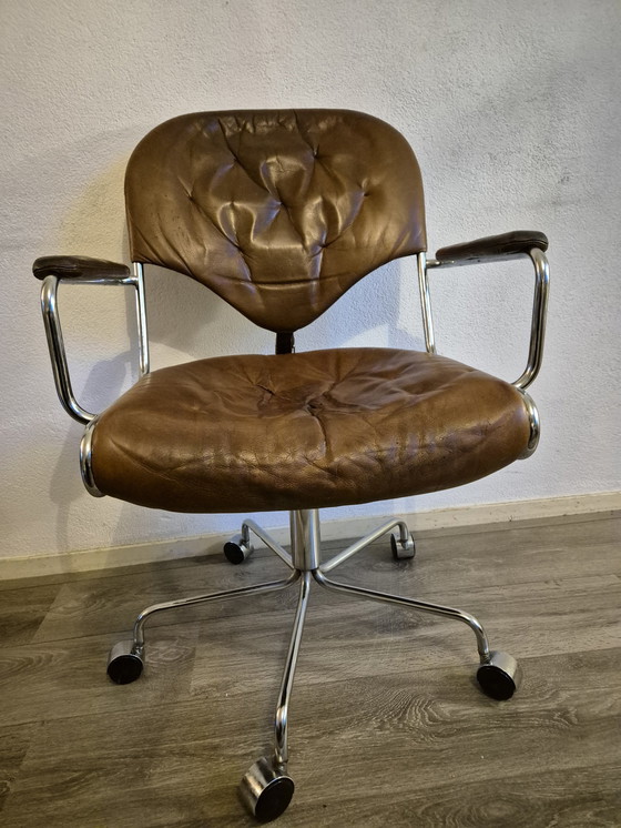 Image 1 of Vintage Sam Larson Sam Swivel Chair For Dux