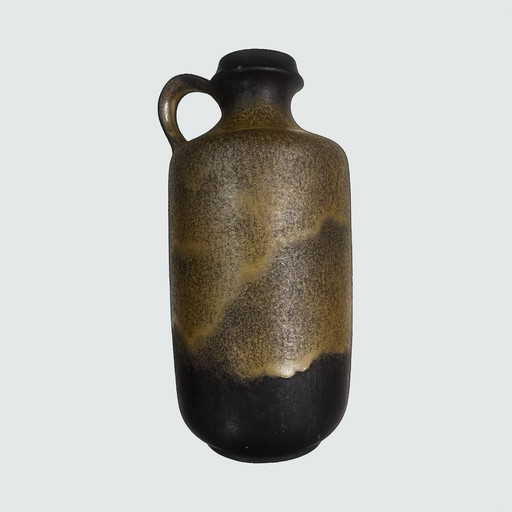 Vase en céramique avec oreille Ceramano Gobi, Allemagne, 1970S.