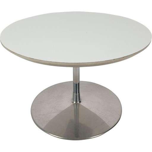 Table basse vintage "Circle" en bois stratifié par Pierre Paulin pour Artifort, 1960