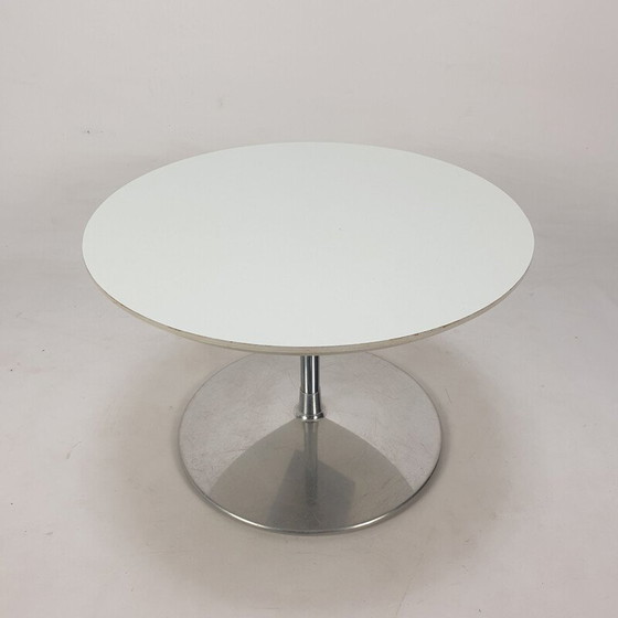Image 1 of Table basse vintage "Circle" en bois stratifié par Pierre Paulin pour Artifort, 1960