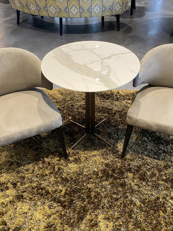 Image 1 of 2X chaise Salotto avec accoudoirs