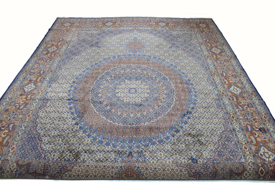 Image 1 of Tapis persan original noué à la main Moud Fein Xxl Size 482 X 338 Cm Top Condition