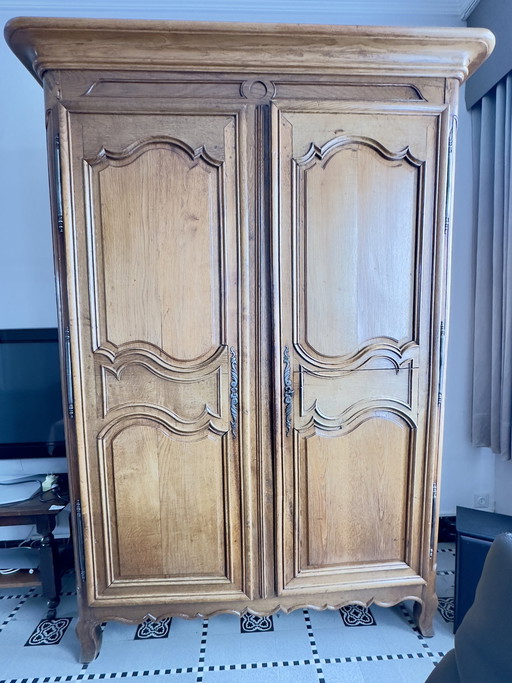 Armoire en chêne (style Art déco) - Belgique 1930-1950