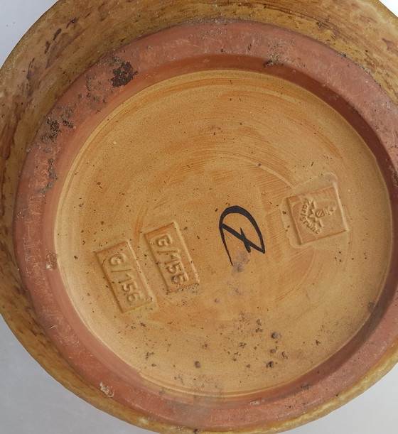 Image 1 of Vase de sol en céramique allemande fabriqué à la main