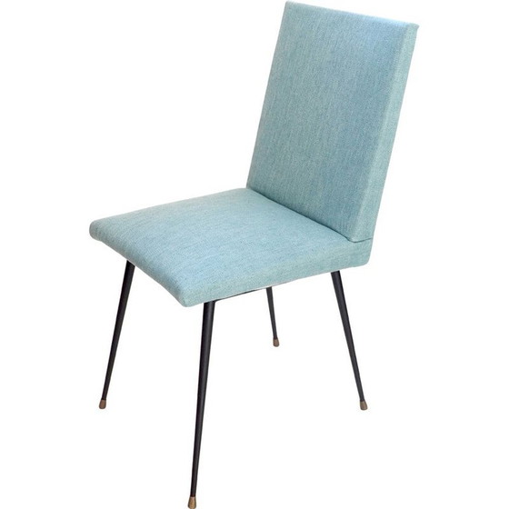 Image 1 of Chaise vintage en bois recouverte de mousse, 1960