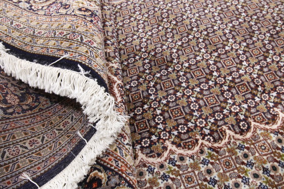 Image 1 of Tapis persan noué à la main Tabriz Mahi Fin avec soie 400 X 302 cm Top condition