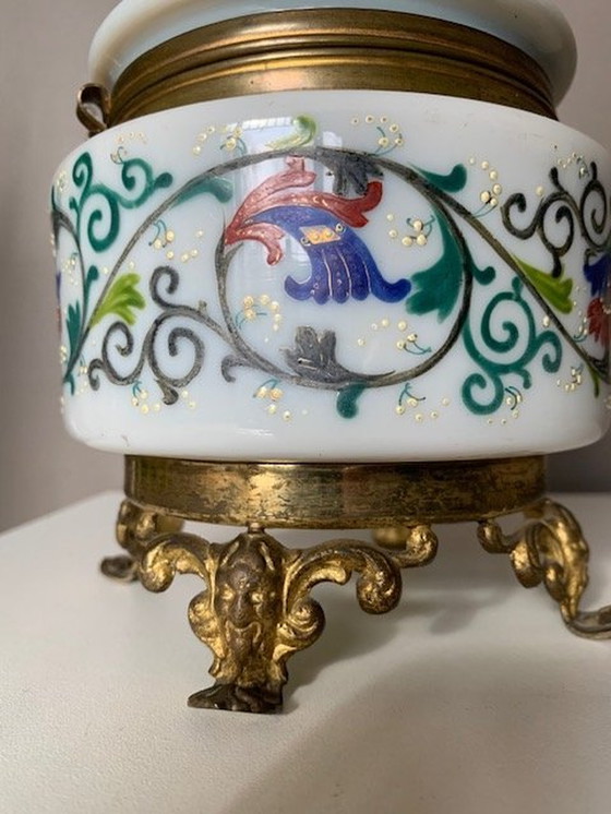 Image 1 of Jarre à couvercle antique