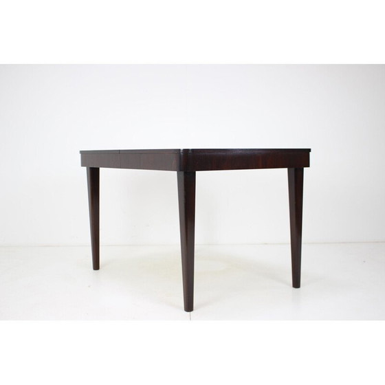 Image 1 of Table vintage en chêne et noyer par Jindřich Halabala, Tchécoslovaquie 1960