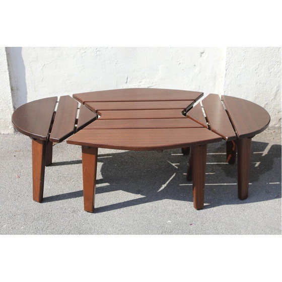 Image 1 of Table basse vintage en teck, Italie 1970