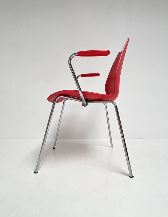 Image 1 of Ensemble de 4 chaises Maui Kartell par Vico Magistretti, 1980's