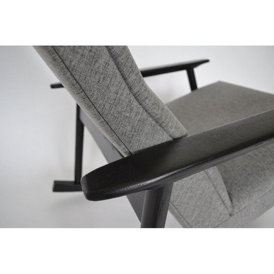 Image 1 of Fauteuil à bascule du milieu du siècle par Valerija Ema Cukermanienė, 1960s.