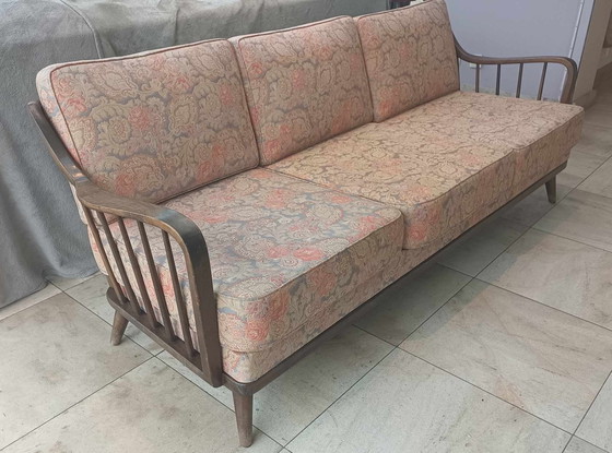 Image 1 of Walter Knoll Antimott Canapé design vintage