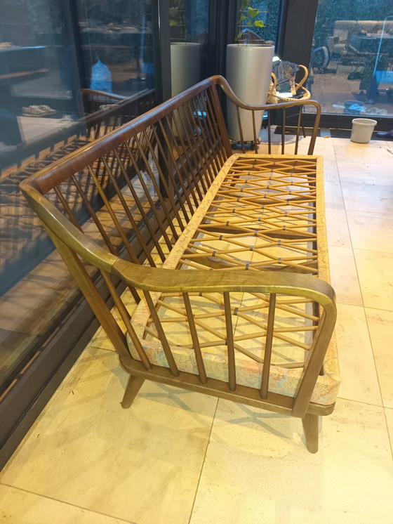 Image 1 of Walter Knoll Antimott Canapé design vintage