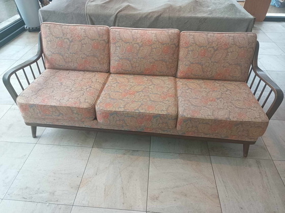 Image 1 of Walter Knoll Antimott Canapé design vintage