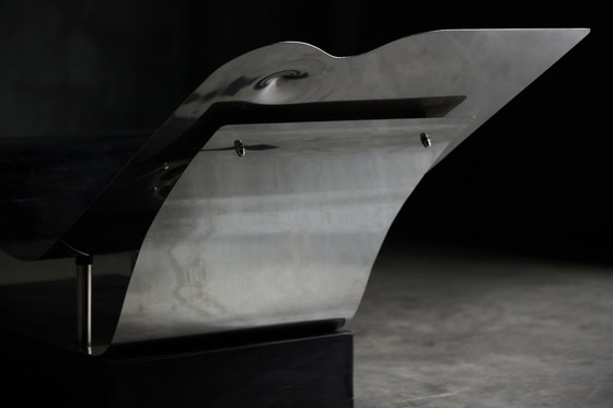 Image 1 of Chaise longue vintage Angelo Brescianini Italie 2008