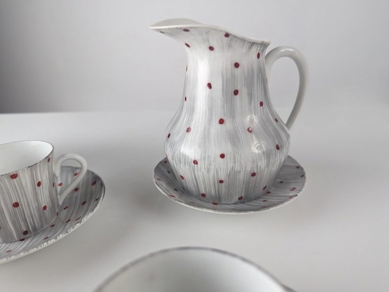 Image 1 of Castro Sargadelos Dolmen Coffee Set 1950S