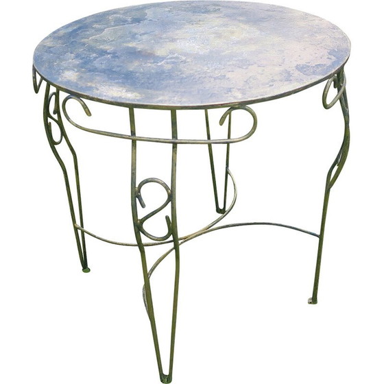 Image 1 of Table de jardin vintage en fer, 1960