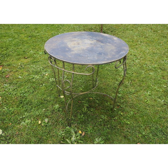 Image 1 of Table de jardin vintage en fer, 1960