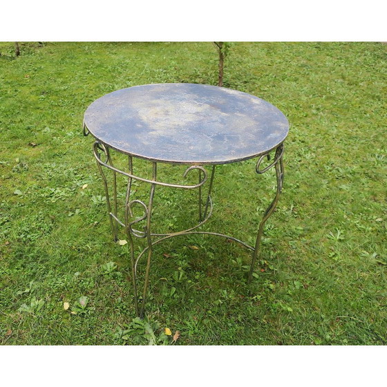 Image 1 of Table de jardin vintage en fer, 1960