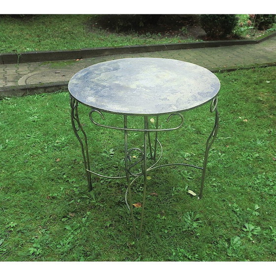 Image 1 of Table de jardin vintage en fer, 1960