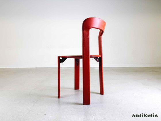 Image 1 of Lot de 8 chaises vintage Bruno Rey Kusch & Co 1970 Design remis à neuf