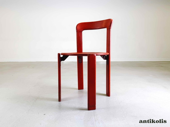 Image 1 of Lot de 8 chaises vintage Bruno Rey Kusch & Co 1970 Design remis à neuf
