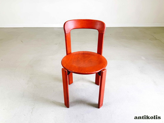 Image 1 of Lot de 8 chaises vintage Bruno Rey Kusch & Co 1970 Design remis à neuf