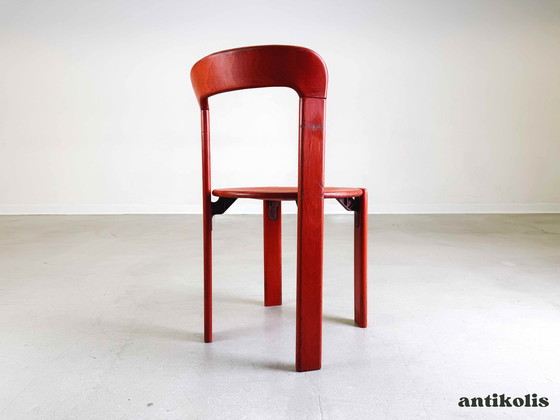 Image 1 of Lot de 8 chaises vintage Bruno Rey Kusch & Co 1970 Design remis à neuf