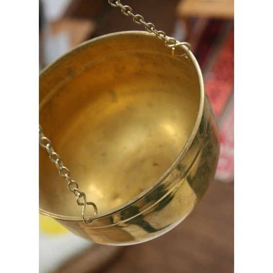 Image 1 of Balance en laiton vintage, années 1950