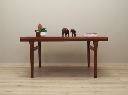 Table en teck, Design danois, 1970S, Production : Danemark