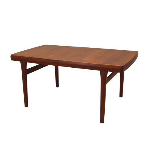 Table en teck, Design danois, 1970S, Production : Danemark