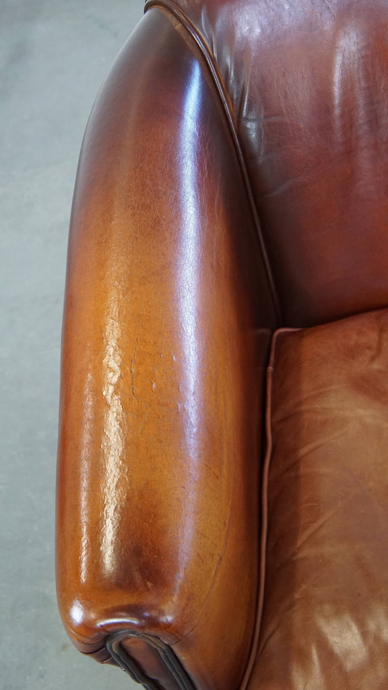 Image 1 of Fauteuil club en peau de mouton