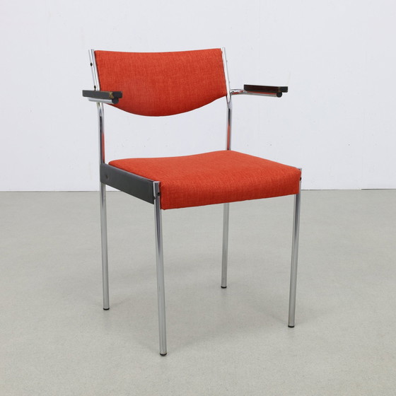 Image 1 of 4X Chaise de salle à manger Thereca, 1960S Nouvelle garniture