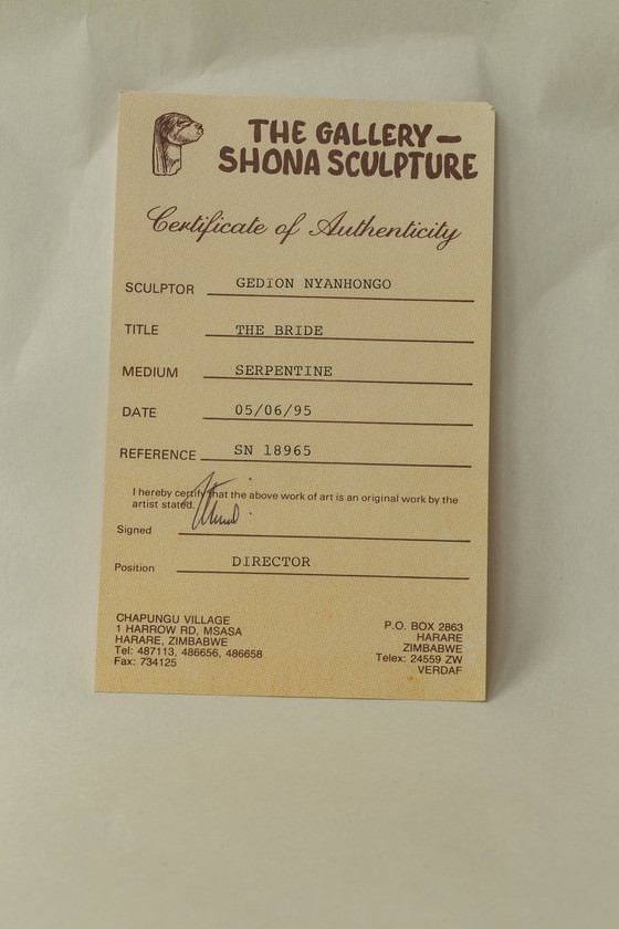 Image 1 of 2x Galerie - Sculptures de Shona