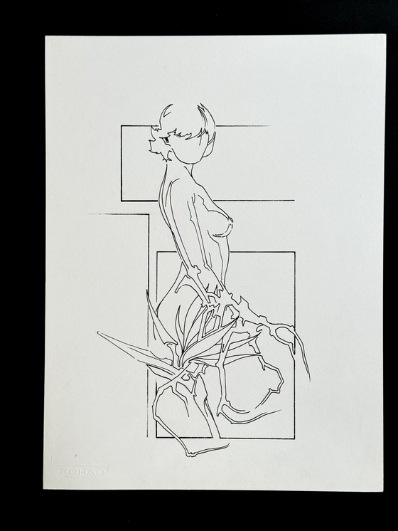 Image 1 of Eugène Eechaut (1928-2019) - Ensemble de 10 œuvres d'art