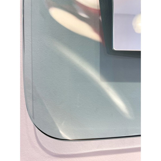 Image 1 of Miroir rectangulaire bleu clair modèle 2273 par Max Ingrand pour Fontana Arte, Italie années 1950