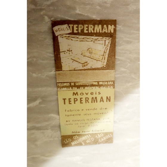 Image 1 of Table basse vintage en marbre par Oscar Niemeyer pour Tepperman Brasile, 1970